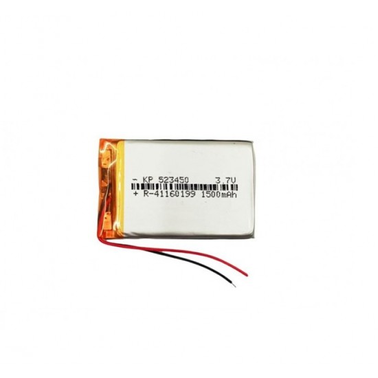523450 3.7V 1500mAh LiPo Rechargeable Battery 523450 3.7V 1500mAh LiPo Rechargeable Battery