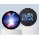 5inch HDMI Round Touch Display, 1080 × 1080, IPS, 10-Point Touch, Optical Bonding Toughened Glass Panel