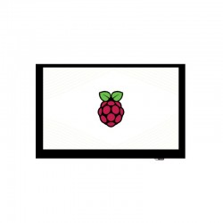 5inch Capacitive Touch Display For Raspberry Pi, DSI Interface, IPS Panel, 1024x600 Pixels, Toughened Glass Panel, Driver-Free