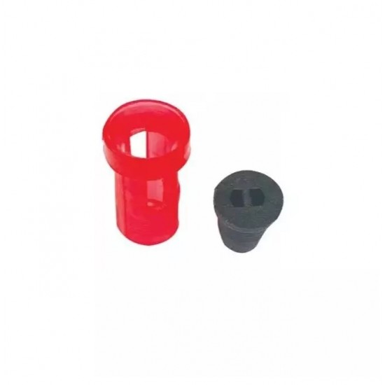 5MM LED Holder Plastic - Red