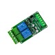 Modbus RTU 5V 2-Channel Relay Module – RS485 Industrial Relay Control Board