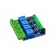 Modbus RTU 5V 4-Channel Relay Module – RS485 Industrial Relay Control Board
