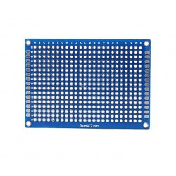 5x7 CM Double Sided Prototype Universal Circuit PCB Board - 2.54mm Pitch - Zero PCB 5x7 CM Double Sided Prototype Universal Circuit PCB Board - 2.54mm Pitch - Zero PCB