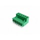 6 Pin Pluggable Screw Terminal Block Connector - Right Angle - 5.08mm Pitch - 2EDG5.08 - Set of M+F 6 Pin Pluggable Screw Terminal Block Connector - Right Angle - 5.08mm Pitch - 2EDG5.08 - Set of M+F