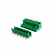 6 Pin Pluggable Screw Terminal Block Connector - Right Angle - 5.08mm Pitch - 2EDG5.08 - Set of M+F 6 Pin Pluggable Screw Terminal Block Connector - Right Angle - 5.08mm Pitch - 2EDG5.08 - Set of M+F