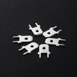 [Pack of 100] 4.8mm PCB Circuit Board Welding Terminals