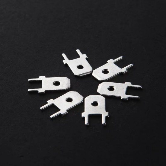 [Pack of 100] 6.3mm PCB Circuit Board Welding Terminals