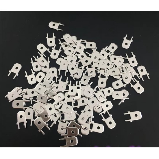 [Pack of 100] 6.3mm PCB Circuit Board Welding Terminals