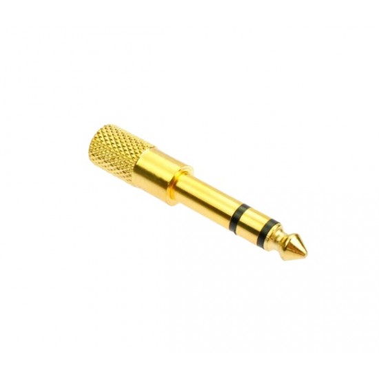 6.5mm Male to 3.5mm Female Stereo Audio Jack Converter Adapter