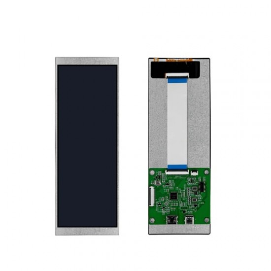 Viewe 6.8 Inch 480X1280 MIPI Interface HDMI Bar IPS TFT LCD Display With HDMI Driver Board (UEDX48128068L-HMD-H) Viewe 6.8 Inch 480X1280 MIPI Interface HDMI Bar IPS TFT LCD Display With HDMI Driver Board (UEDX48128068L-HMD-H)