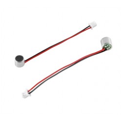 6050 38dB Electret Condenser Microphone With JST Connector Output - Panel Mount 6050 38dB Electret Condenser Microphone With JST Connector Output - Panel Mount