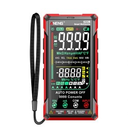 ANENG 622B Digital Smart Multimeter 10A Auto-Ranging True RMS Tester with 9999 Counts, AC/DC Voltage, Current, Resistance & Capacitance