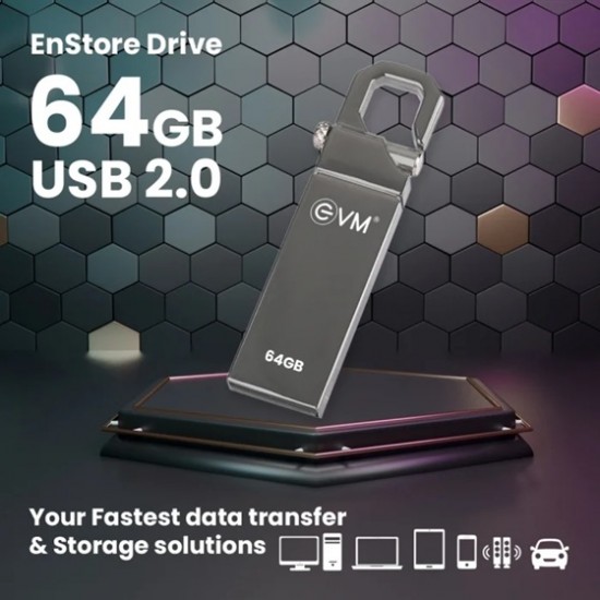 EVM ENSTORE 64GB Pen Drive USB 2.0 Pen Drive
