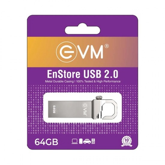 EVM ENSTORE 64GB Pen Drive USB 2.0 Pen Drive