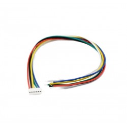 6 Pin JST-SH 1.0mm Board to Wire Connector - 15cm Wire Length - 28AWG