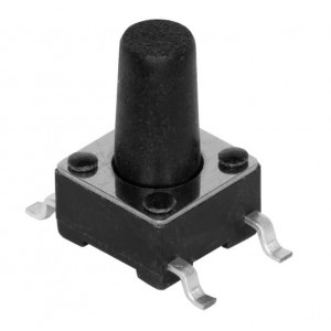 6x6x12mm 4 Pin SMD Tactile Switch
