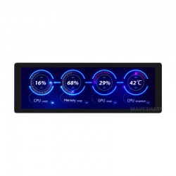 7.9inch IPS Display, 400×1280 Pixel, Toughened Glass Panel, HDMI Interface, With Touch Function 7.9inch IPS Display, 400×1280 Pixel, Toughened Glass Panel, HDMI Interface, With Touch Function