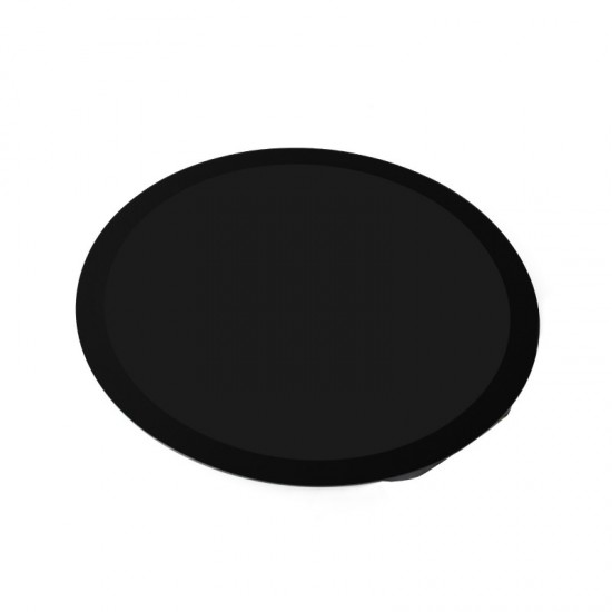 7inch HDMI Round Capacitive Touch Display, 1080 × 1080 Resolution, IPS Display Panel, 10-Point Touch, Optical Bonding Toughened Glass Panel
