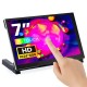 Elecrow 7inch IPS HD Touch Screen-D 1024*600 HD Monitor Compatible with Raspberry Pi/BB Black, Etc
