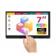 Elecrow 7inch IPS HD Touch Screen-D 1024*600 HD Monitor Compatible with Raspberry Pi/BB Black, Etc