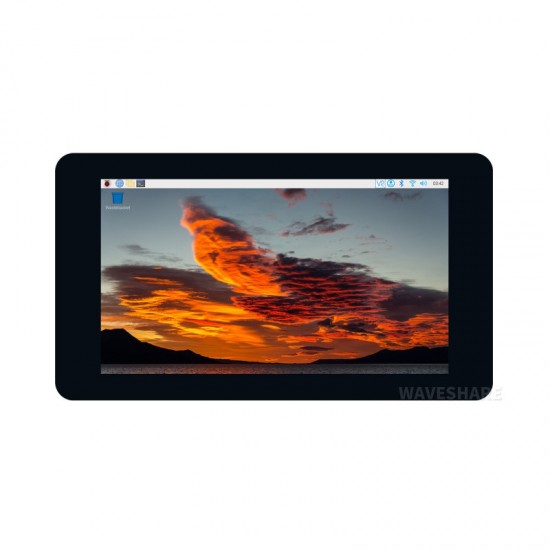 7inch DSI LCD (B) IPS Screen Capacitive Touch Display, DSI Interface, 800×480, 5-Point Touch