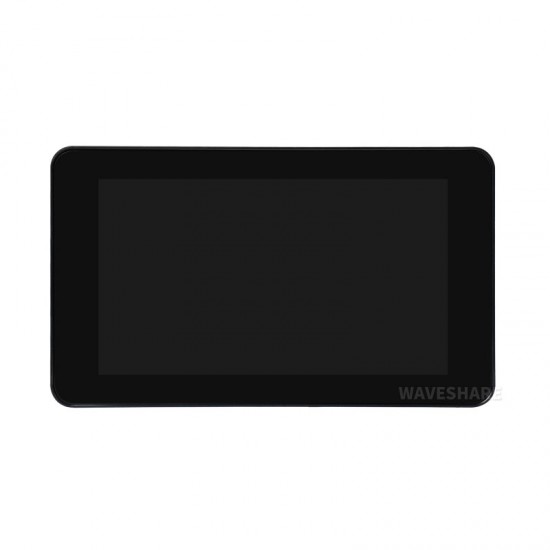 7inch DSI LCD (B) with Case, IPS Screen Capacitive Touch Display, DSI Interface, 800×480, 5-Point Touch