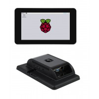 7inch DSI LCD (C) with Case, IPS Screen Capacitive Touch Display, DSI Interface, 1024×600, 5-Point Touch