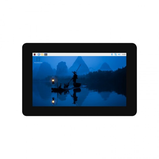 7inch DSI Capacitive Touch Display (H), 1280×720 Pixels, IPS Panel, Optical Bonding Toughened Glass Panel, 10-Point Touch, Anti-Fingerprint Process 7inch DSI Capacitive Touch Display (H), 1280×720 Pixels, IPS Panel, Optical Bonding Toughened Glass Panel, 10-Point Touch, Anti-Fingerprint Process