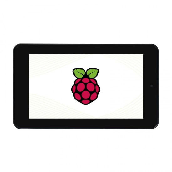 7inch Capacitive Touch Display for Raspberry Pi, with Protection Case and 5MP Front Camera, 800×480, DSI