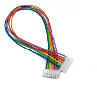 XH2515 JST-XH 2.54mm Female-Female 7 Pin Reverse Proof Connector 25cm Wire
