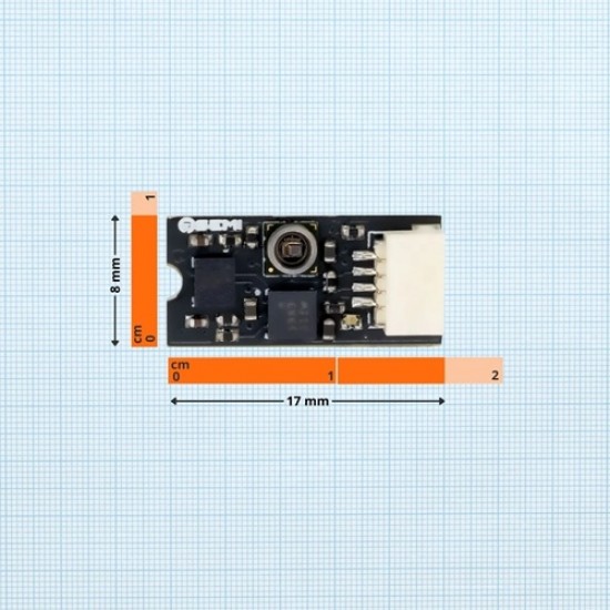 7Semi 10DOF Accelerometer, Gyroscope, Magnetometer & Pressure Sensor Module ISM330DHCX, MMC5983MA, BMP585 (MPN:ES-12284)