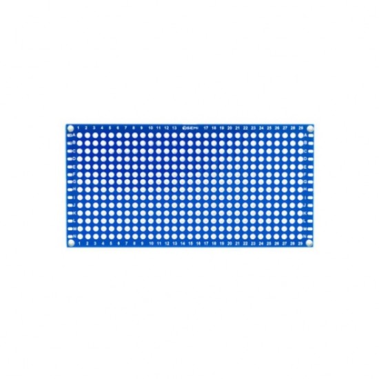 7Semi 29x14 Holes PCB Board Dual-Sided 2.54mm (MPN: TR-10125) 7Semi 29x14 Holes PCB Board Dual-Sided 2.54mm (MPN: TR-10125)