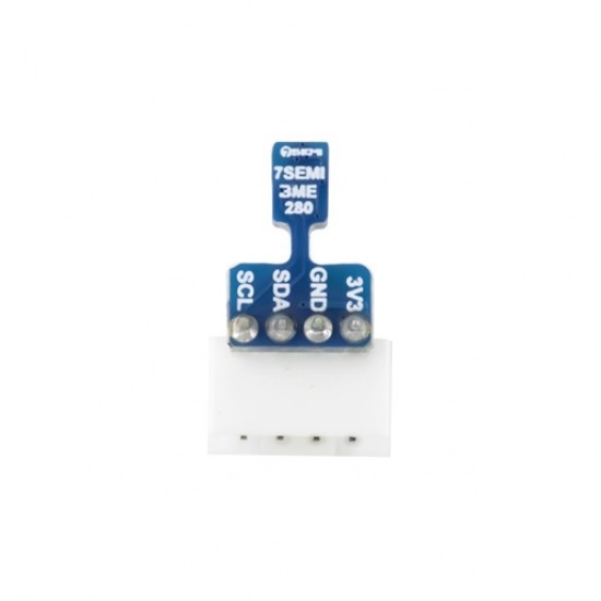 7Semi BME280 Temperature, Humidity & Pressure Sensor Nano Breakout – I²C Environmental Sensor (3-in-1) (MPN: ES-12178) 7Semi BME280 Temperature, Humidity & Pressure Sensor Nano Breakout – I²C Environmental Sensor (3-in-1) (MPN: ES-12178)