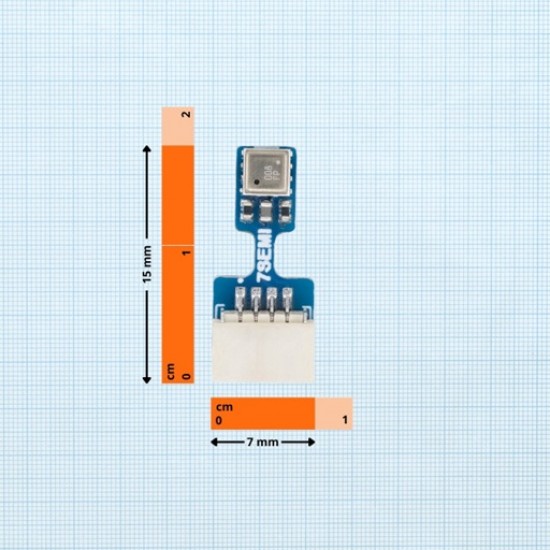 7Semi BME690 Digital Sensor Nano Breakout Qwiic – Temperature, Humidity, Pressure, Gas | I2C (MPN: ES-12255) 7Semi BME690 Digital Sensor Nano Breakout Qwiic – Temperature, Humidity, Pressure, Gas | I2C (MPN: ES-12255)