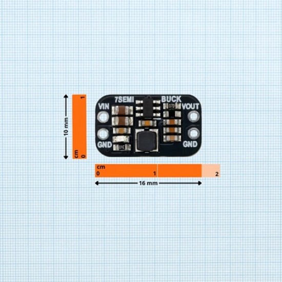 7Semi Buck converter, input 6V to 40V | Output 5V 600mA (MPN:BO-10233)