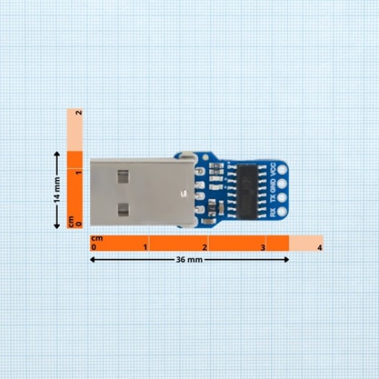 7Semi CH343 USB-A to UART Converter – High-Speed 6Mbps Serial Module (MPN: CM-11022) 7Semi CH343 USB-A to UART Converter – High-Speed 6Mbps Serial Module (MPN: CM-11022)