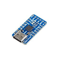 7Semi CP2102 USB-C UART Converter – 3.3V/5V TTL Serial Module (MPN: CM-11012)