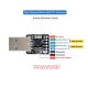 7Semi CP2105 USB to Dual UART Converter – USB Type-A, Dual Serial Interface (MPN:CM-11028)