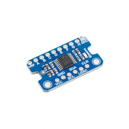 7Semi DAC7578 Breakout - 8 Channel 12bit I2C DAC (MPN: BO-10193) 7Semi DAC7578 Breakout - 8 Channel 12bit I2C DAC (MPN: BO-10193)