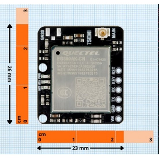 7Semi EG800AK-CN 4G LTE Pico Module (MPN: CM-10150) 7Semi EG800AK-CN 4G LTE Pico Module (MPN: CM-10150)