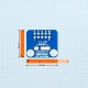 7Semi FFC FPC 10 Pin Adapter Board PCB 0.5mm (MPN: TR-10116)