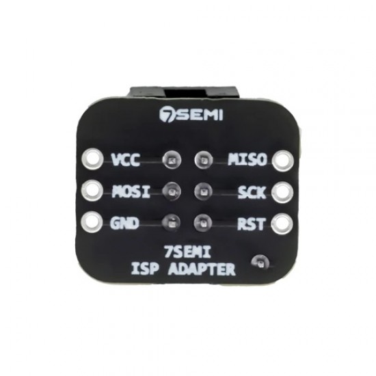 7Semi ISP Plug-in Adapter Board - 2.54mm 3x2 6-Pin Male Header (MPN:PR-10116)