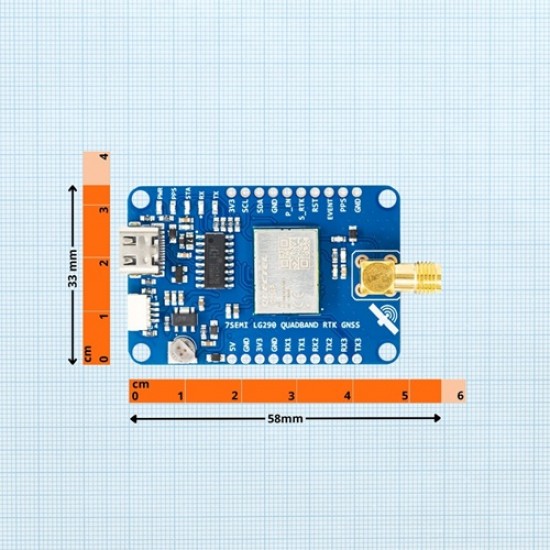 7Semi LG290P Quadband GNSS RTK Modem – Multi-Band High Precision Positioning Module (MPN: CM-10140) 7Semi LG290P Quadband GNSS RTK Modem – Multi-Band High Precision Positioning Module (MPN: CM-10140)