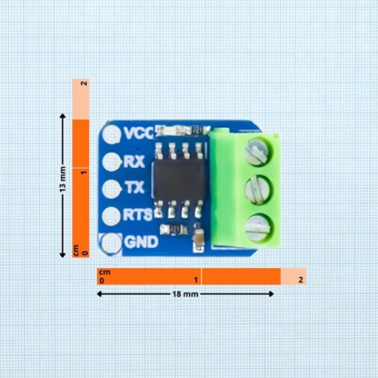 7Semi UART to RS485 Converter Breakout – MAX485 (MPN: BO-10190)