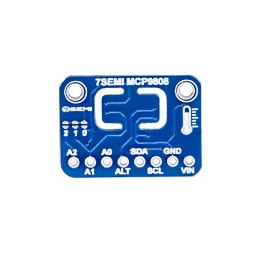 7Semi MCP9808 Max Accuracy I2C Temperature Sensor Breakout (MPN: ES-12228) 7Semi MCP9808 Max Accuracy I2C Temperature Sensor Breakout (MPN: ES-12228)