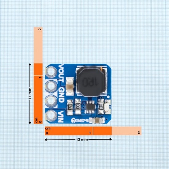 7Semi Mini Buck Converter – 4V–7V Input, 1.8V 2A Output (Synchronous) (MPN: BO-10148) 7Semi Mini Buck Converter – 4V–7V Input, 1.8V 2A Output (Synchronous) (MPN: BO-10148)