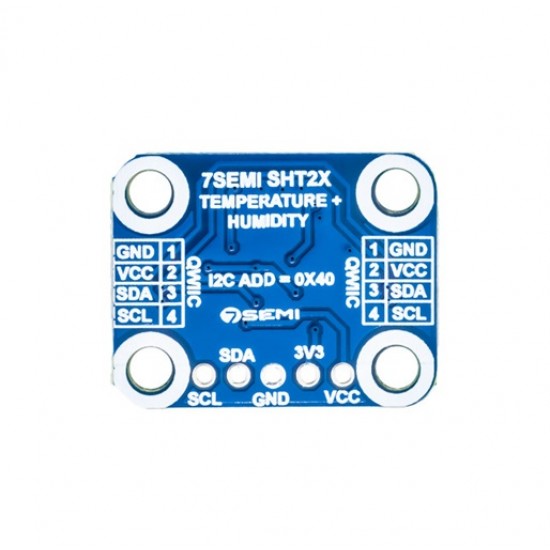 7Semi SHT21 Humidity and Temperature Sensor Breakout I2C (MPN: ES-12125)