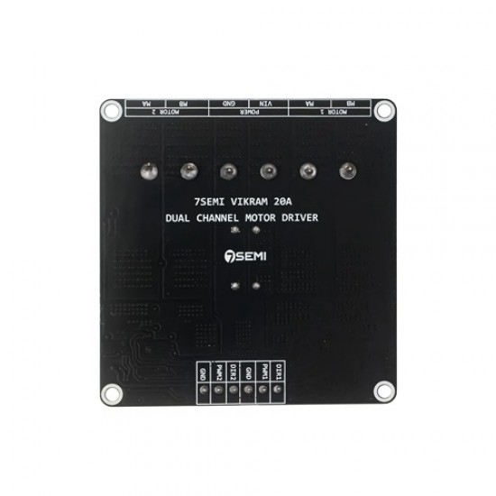 7Semi Vikram 3020D 7-32V 20A Dual-Channel Brushed DC Motor Driver (MPN:MD-10126) 7Semi Vikram 3020D 7-32V 20A Dual-Channel Brushed DC Motor Driver (MPN:MD-10126)