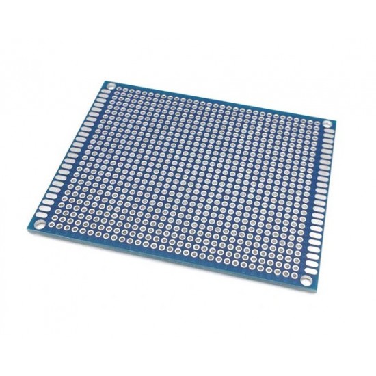 7x9 CM Double Sided Prototype Universal Circuit PCB Board - 2.54mm Pitch - Blue