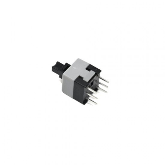 8.5×8.5mm Self-Locking Push Button Switch - Miniature Tactile Switch 8.5×8.5mm Self-Locking Push Button Switch - Miniature Tactile Switch